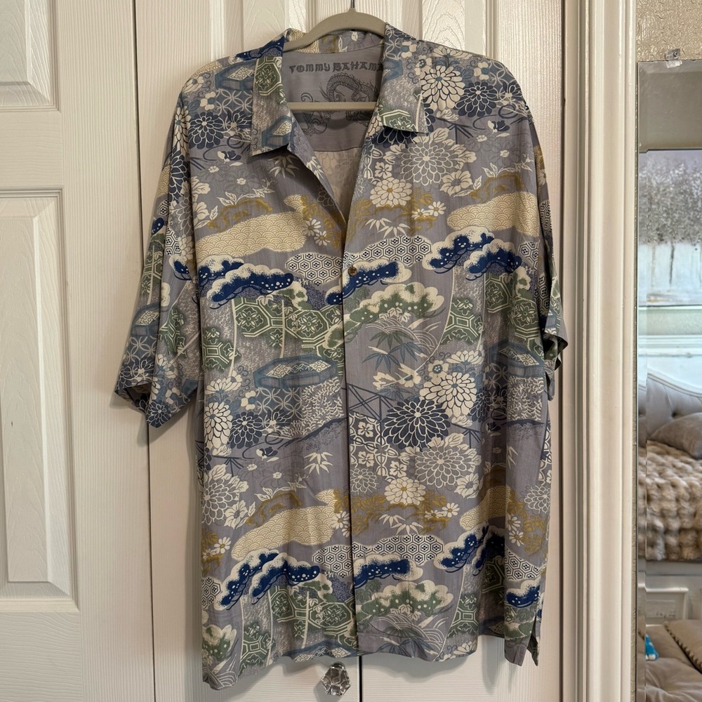 Tommy Bahama Silk Shirt XXL
